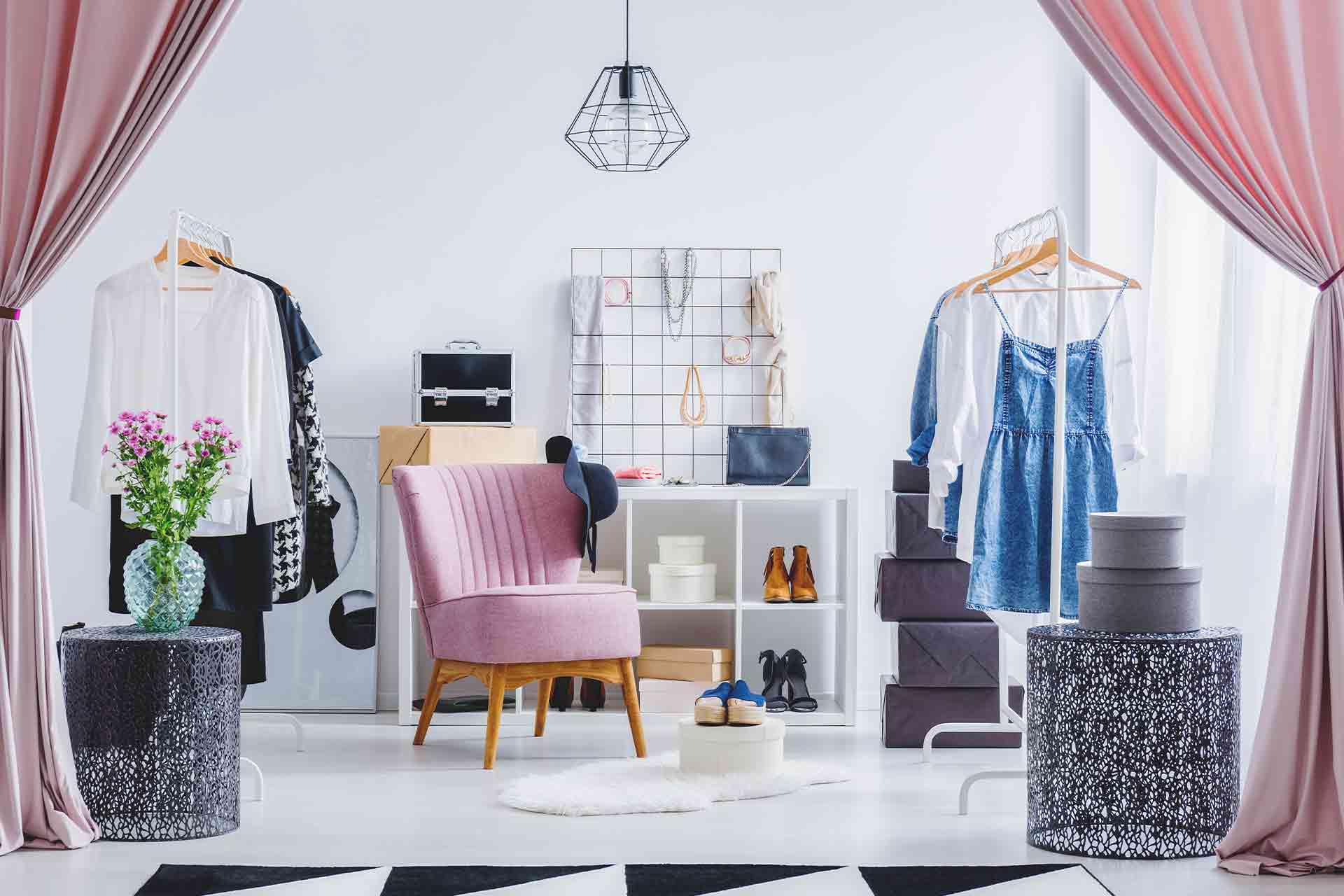 Classy dressing room designs