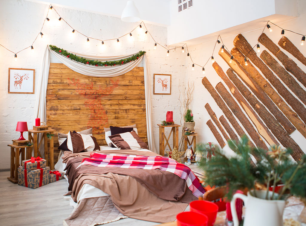 Featuring a feature wall