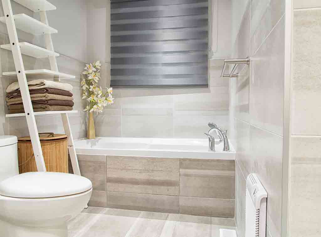 Neutral bath panel designs