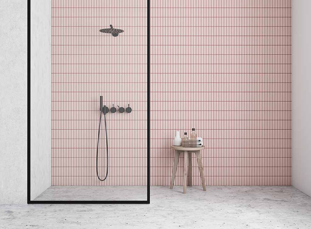Shower wall panel ideas - feature wall