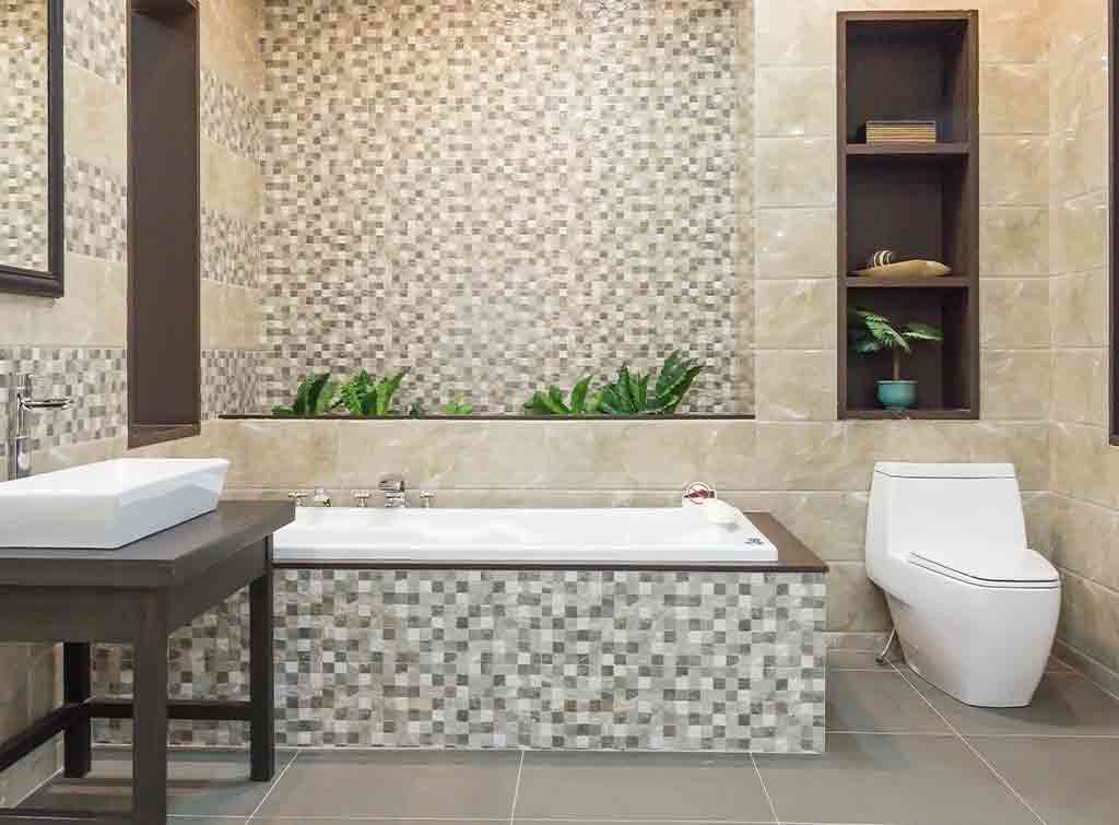 tiled bath panel ideas