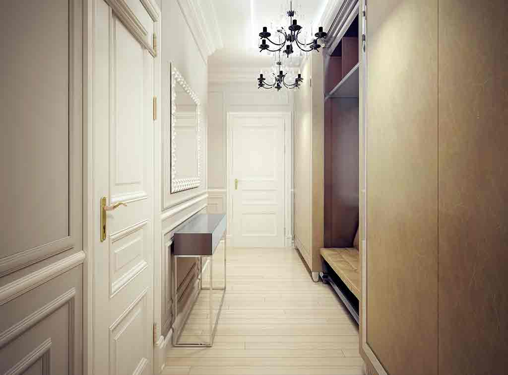 How to decorate a narrow hall blog