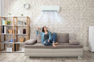 Air conditioning in a home