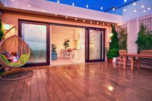 Sliding patio doors