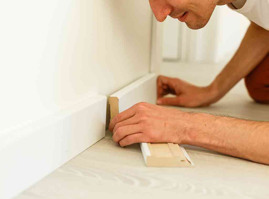 How to Fit Skirting Board | Fitting skirting boards, Skirting, Skirting  boards