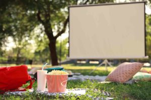 How much does an outdoor cinema cost