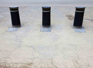parking post installation