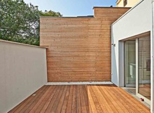 wooden cladding
