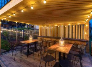 Gazebo lighting ideas