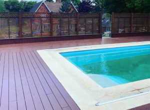 Grace and Favour swimming pool decking