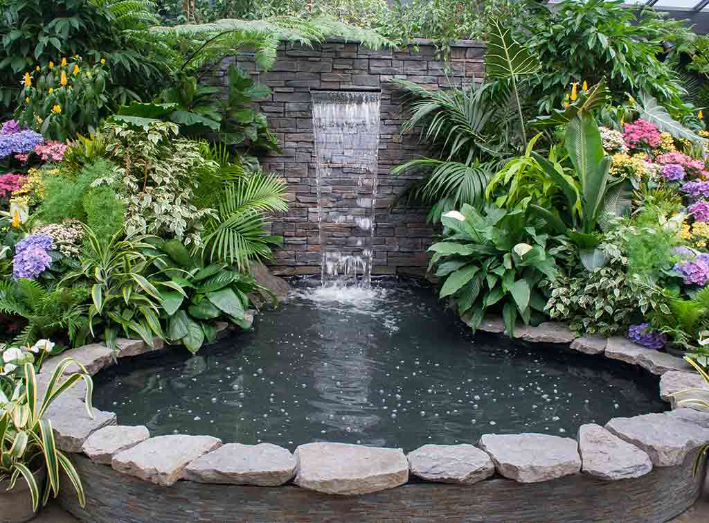 Raised wooden pond ideas