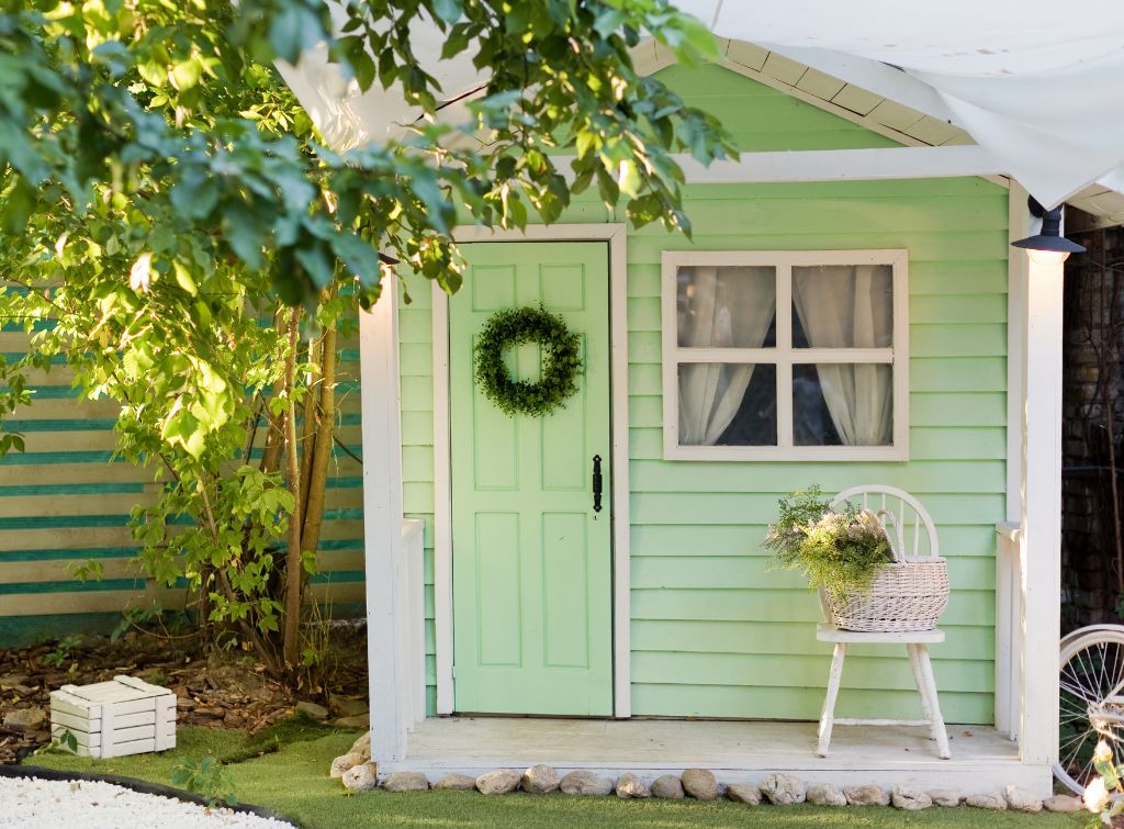 Shed outlet paint ideas