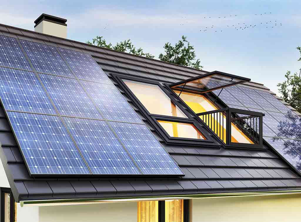 smart home solar panels