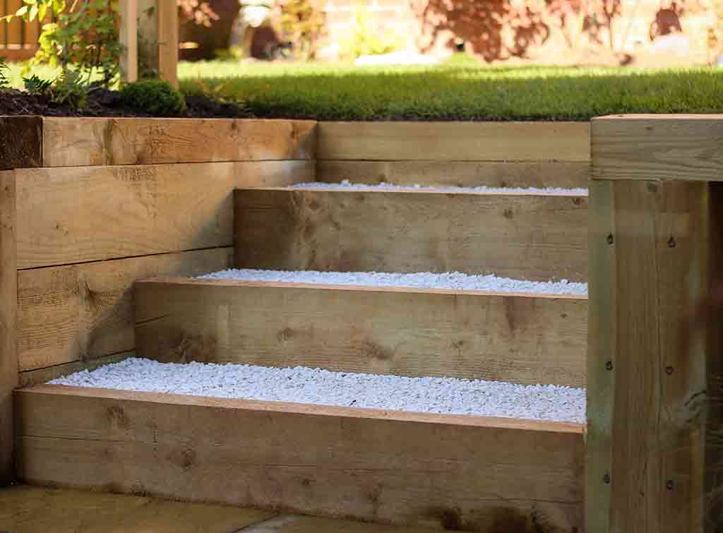 How to build sleeper steps