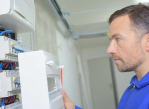 Reviewing fuse box for electrical safety check