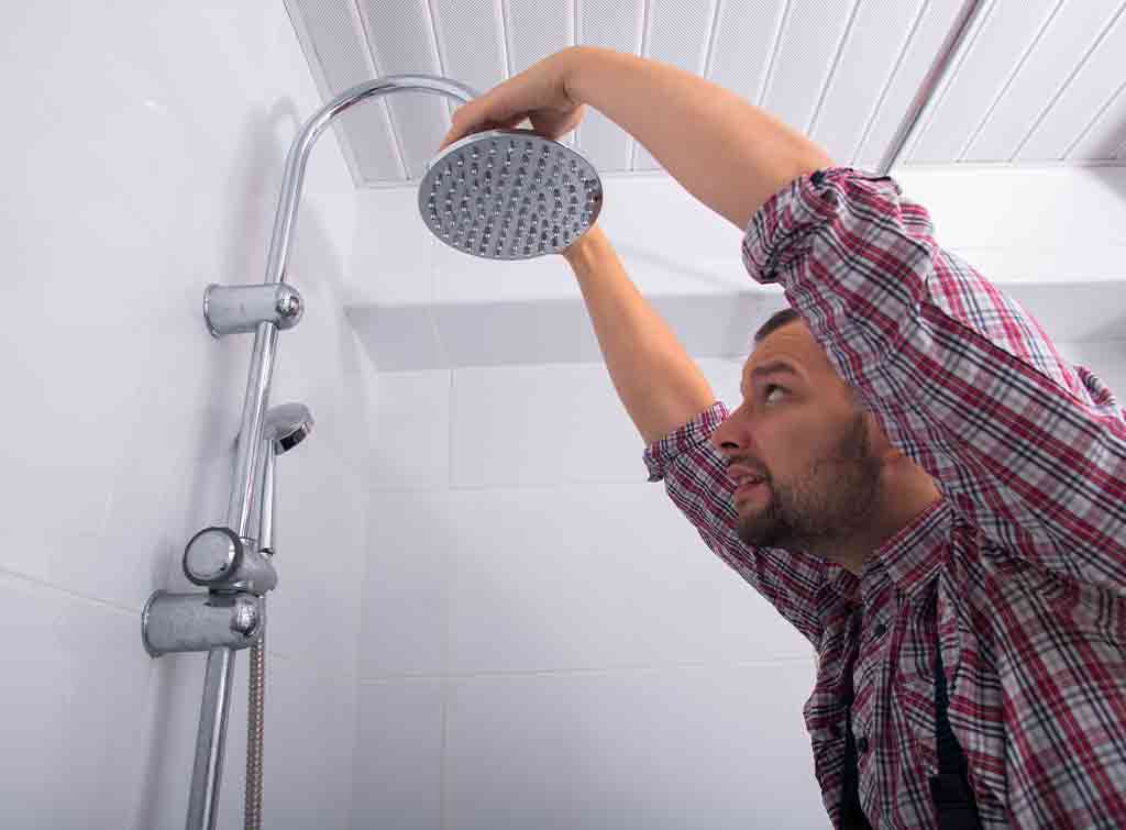low water pressure shower