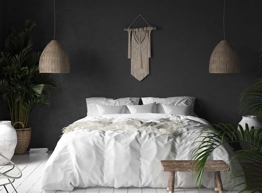 Dark aesthetic bedroom ideas 