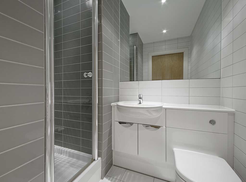 Small shower room tile ideas