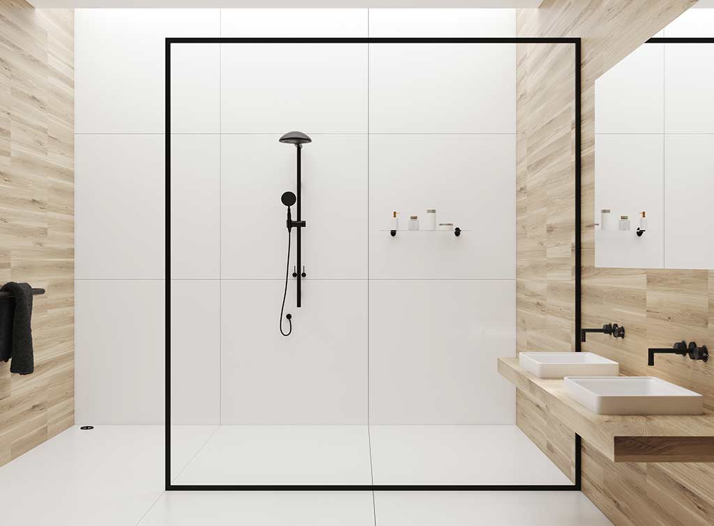 Shower room tile design ideas