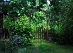 How to make a garden gate out of pallets
