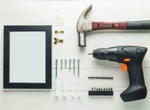 Tools for hanging a picture frame