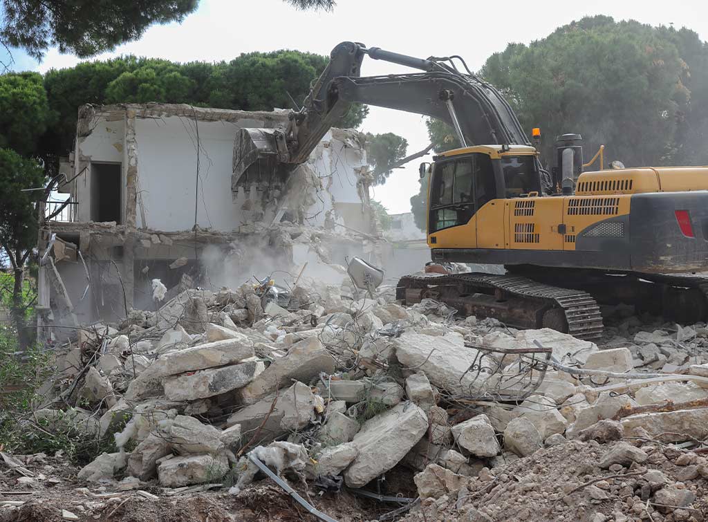 demolition business equipment