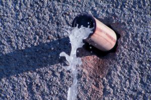 How to fix a leaking overflow pipe