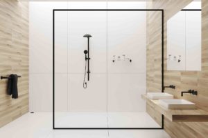 wet room or shower room
