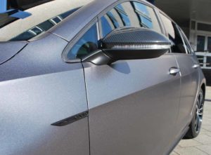 Newly wrapped car