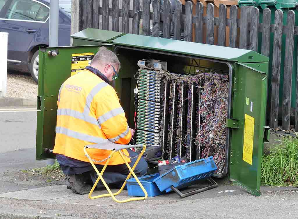 Telecoms engineer starting his own business