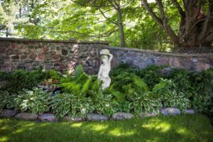North facing gardens