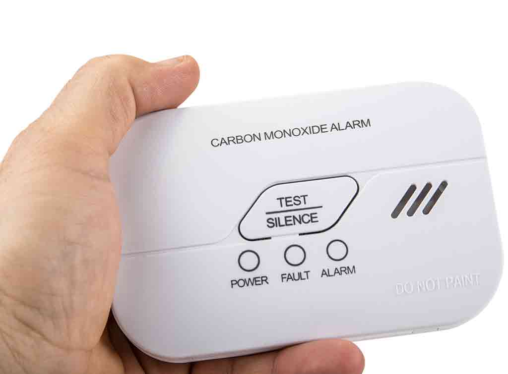 Carbon monoxide alarm installation location