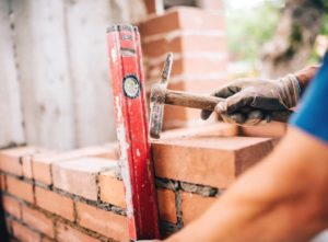 how to build a brick wall in your garden