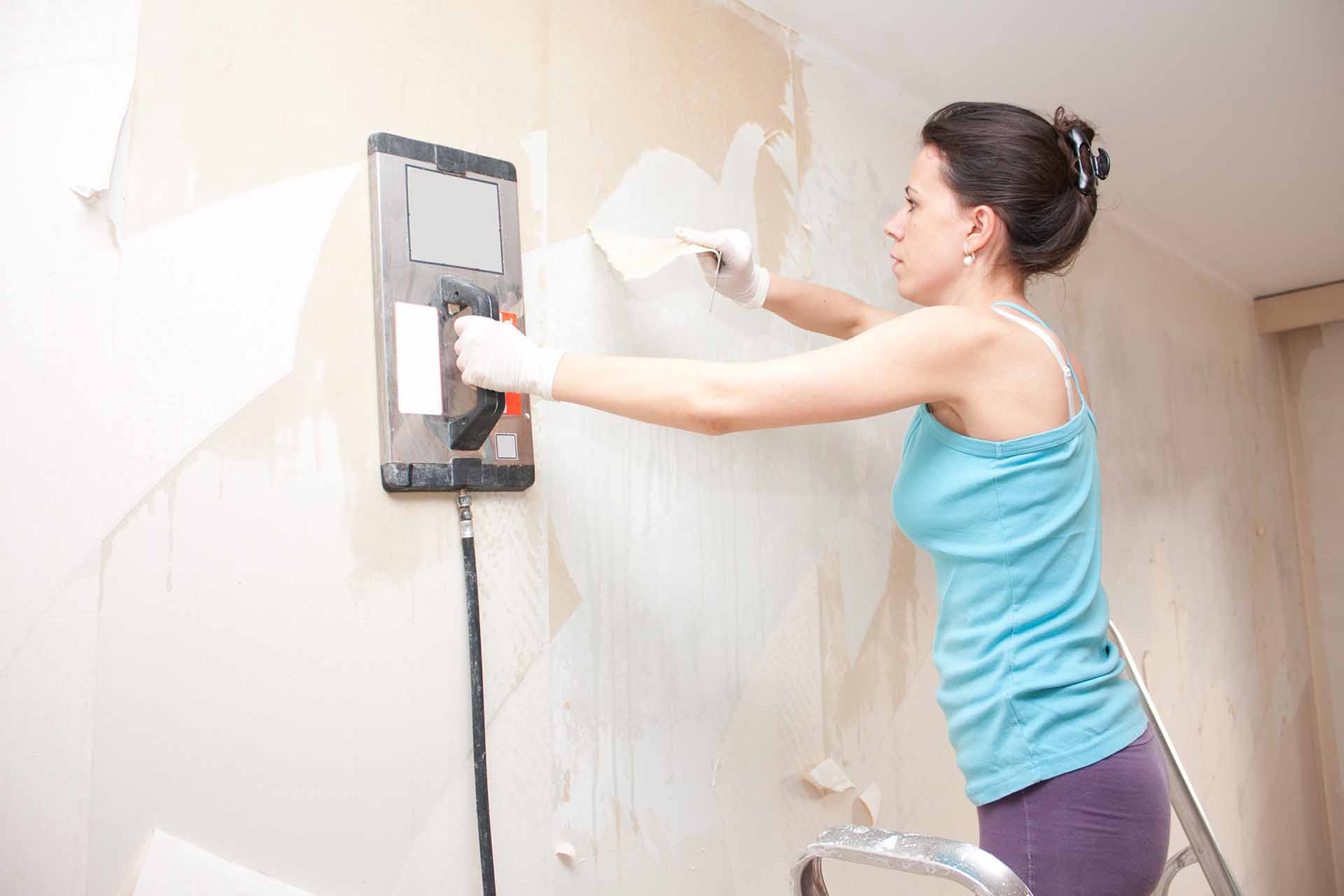 Removing on sale old wallpaper