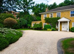 Gravel driveway in the UK
