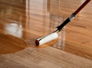 can you paint over laminate flooring