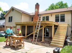 build decking steps