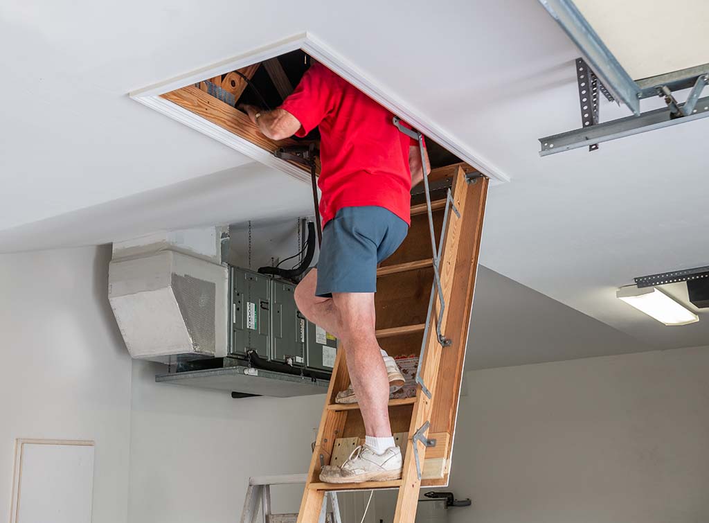 how to install a loft ladder and hatch