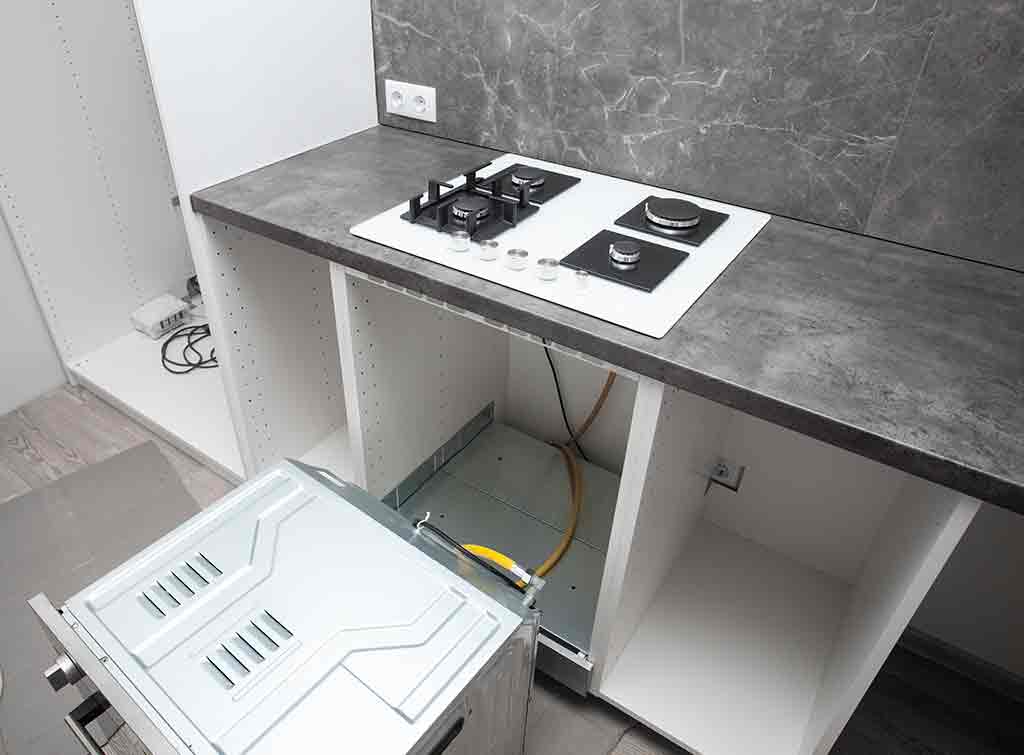 installing gas oven