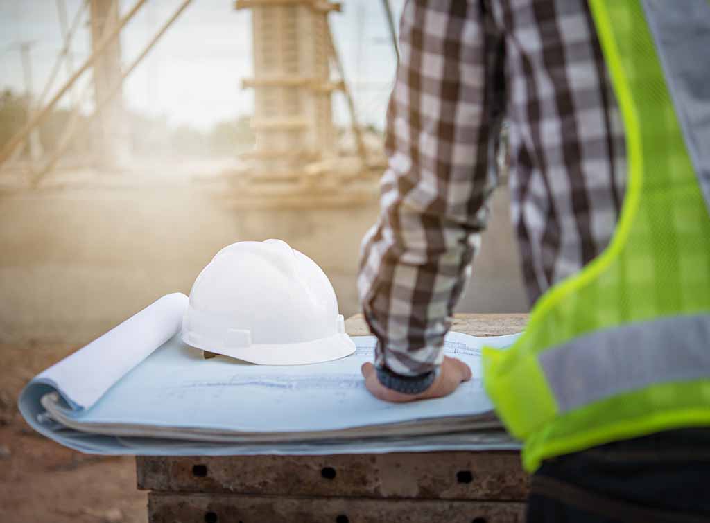 PPE on a building site