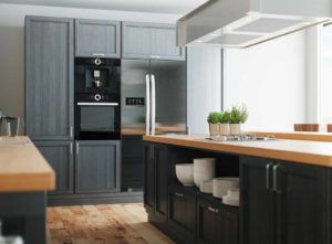 Modern grey kitchen refit 
