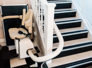 How to remove a stairlift chair