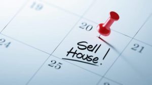 Date marked on calendar to sell house