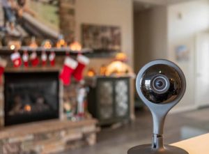 Christmas security camera