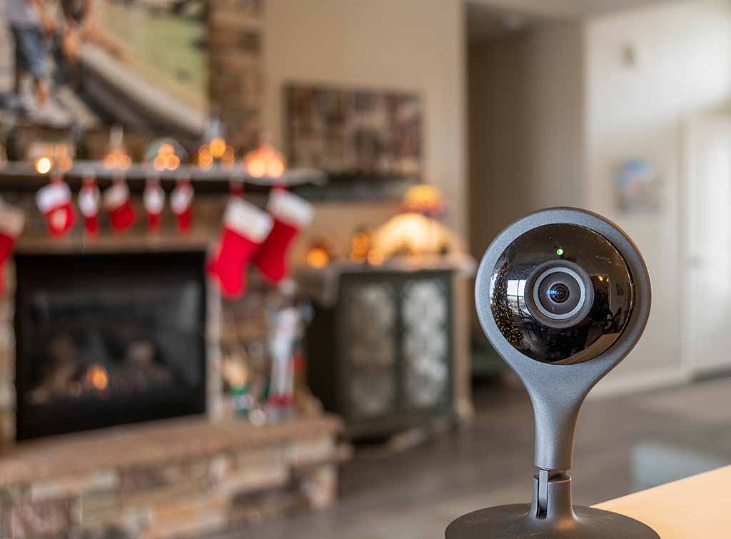 Christmas security camera