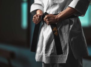 Karate black belt