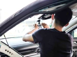 how to hide dash cam wires