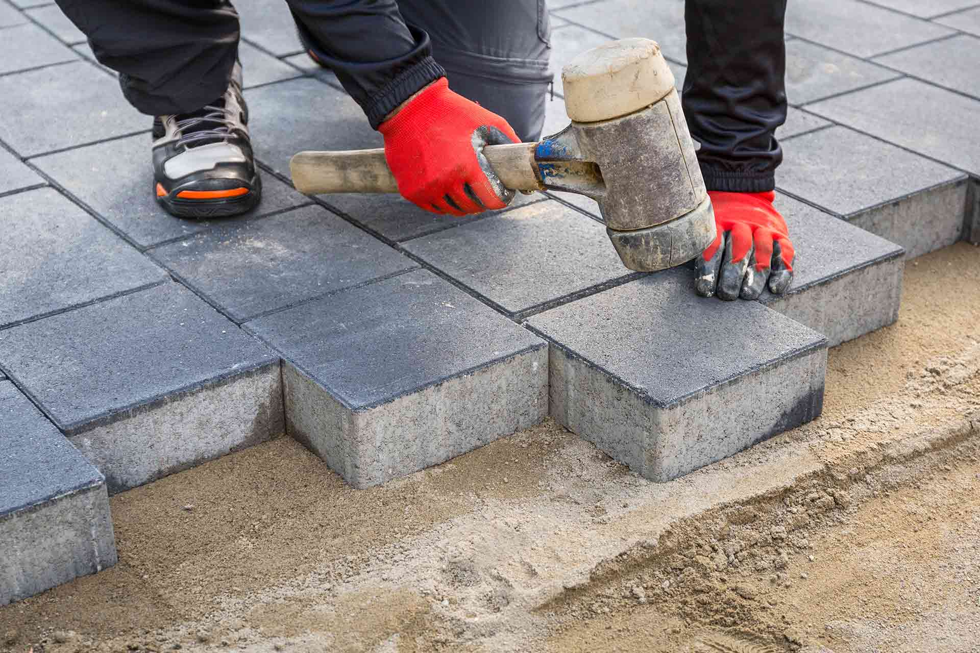 How To Lay Block Paving On A Slope - Design Talk