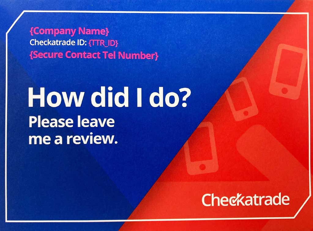 Checkatrade review card