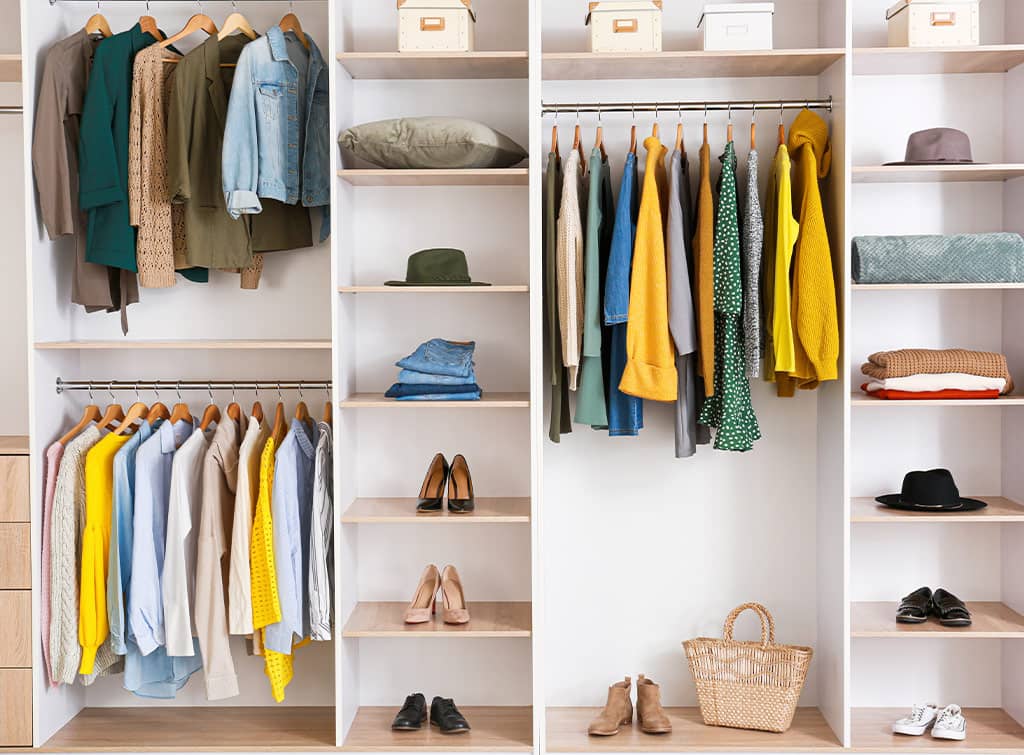 Wardrobe Ideas Design Trends, How To Build Shelves In A Built Wardrobe